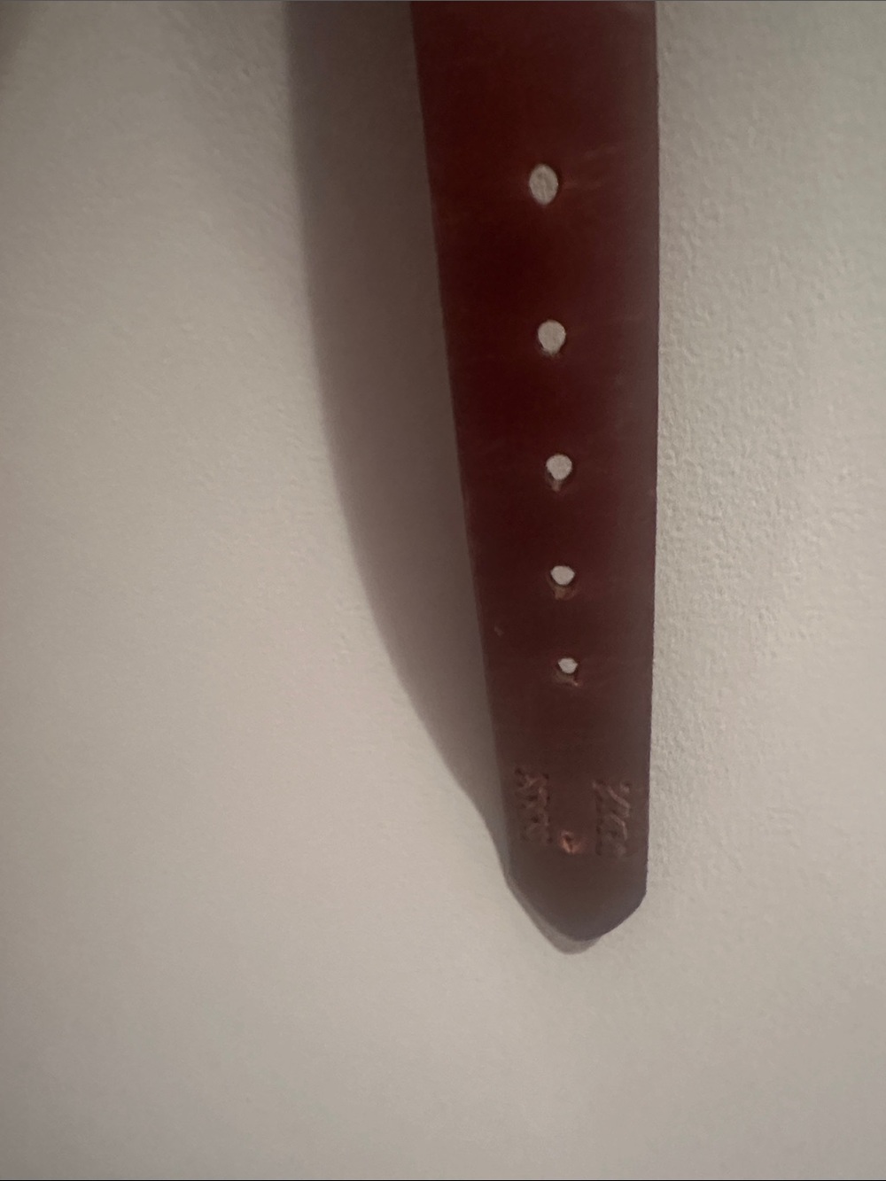 Women's Brown Leather Belt with Ornate Silver Buckle - Picture 4 of 7
